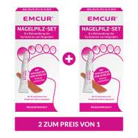 EMCUR Nagelpilz-Set zur Behandlung der Symptome von Nagelpilz EMCUR Nagelpilz-Set zur Behandlung der Symptome von Nagelpilz