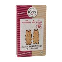 Werz Schoko Häsli Kekse - Lustige Kinderkekse, glutenfrei Werz Schoko Häsli Kekse - Lustige Kinderkekse, glutenfrei