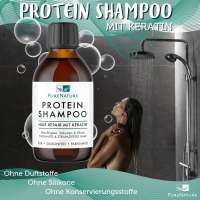 Vorschau: PureNature Protein Shampoo mit Keratin & Panthenol für Intensivpflege Vorschau: PureNature Protein Shampoo mit Keratin & Panthenol für Intensivpflege
