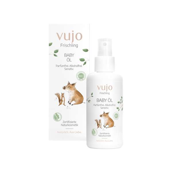 Vujo Babyöl kaufen – frei von allergieauslösenden Stoffen Vujo Babyöl kaufen – frei von allergieauslösenden Stoffen