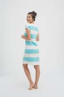 Vorschau: Living Crafts Nachthemd gestreift - Orangen Design Vorschau: Living Crafts Nachthemd gestreift - Orangen Design