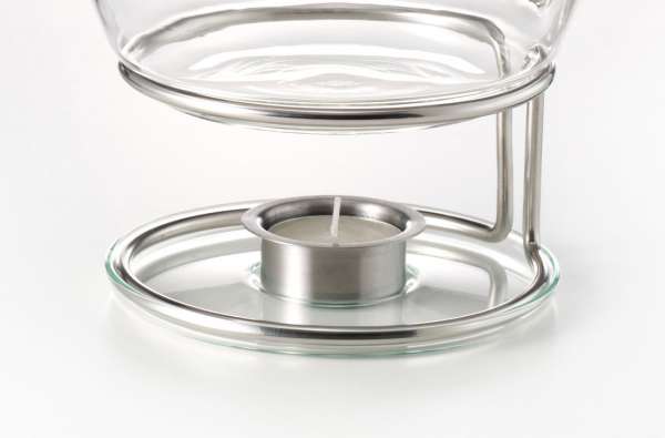 Teewärmer für Trendglas Teekanne Solo, Globe mit Teelicht