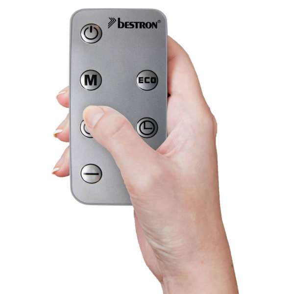 Bestron Keramikheizung: elektrischer Heizlüfter mit Thermostat