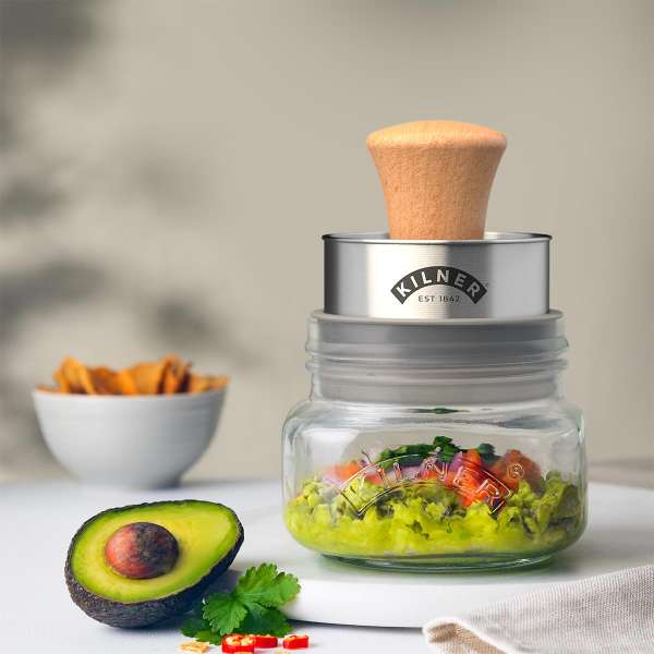 Kilner Mash & Store Guacamole Set