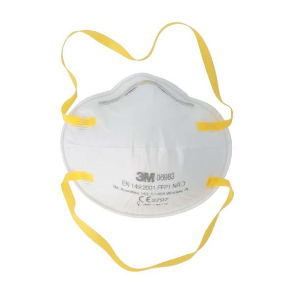 FFP1 Partikelfiltermaske für Luft ohne Pollen, Staub - 3M FFP1 Partikelfiltermaske für Luft ohne Pollen, Staub - 3M