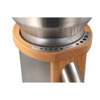 Vorschau: KoMo Fidibus Magic: Getreidemühle Holz - Edelstahl Design Vorschau: KoMo Fidibus Magic: Getreidemühle Holz - Edelstahl Design