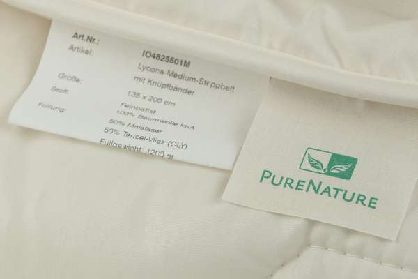 Lycona Decke für alle 4 Jahreszeiten – ideal für Allergiker