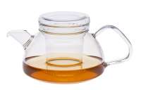 Design Teekanne Nova 0,6 Liter Tee - mit Glas Siebeinsatz Design Teekanne Nova 0,6 Liter Tee - mit Glas Siebeinsatz