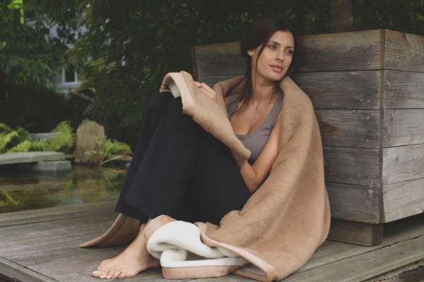 Alpaka Wolldecke als Wendedecke kaufen