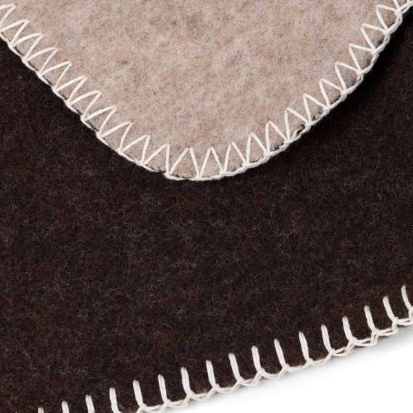 Schurwolldecke von PureNature: 100 % deutsche Schurwolle