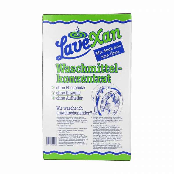 Lavexan Waschmittel Konzentrat ohne optische Aufheller & Enzyme