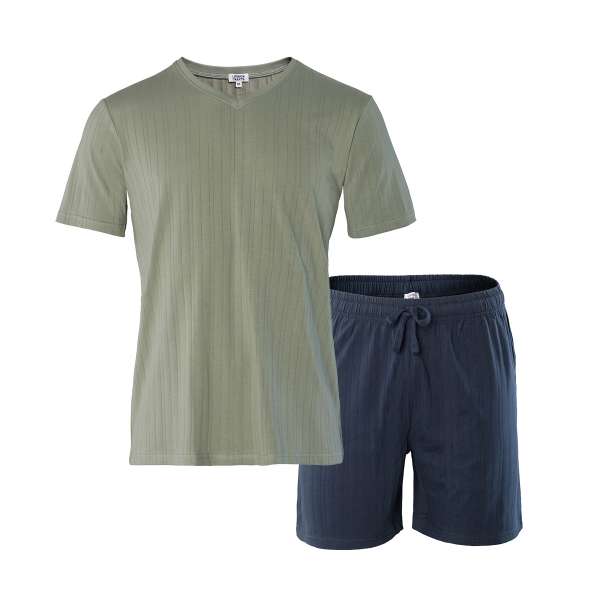 Natürlich schlafen im Living Crafts Herren Sommer-Schlafanzug Natürlich schlafen im Living Crafts Herren Sommer-Schlafanzug