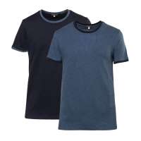 Herren T-Shirt 2er Pack: GOTS T Shirts aus Bio-Baumwolle Herren T-Shirt 2er Pack: GOTS T Shirts aus Bio-Baumwolle