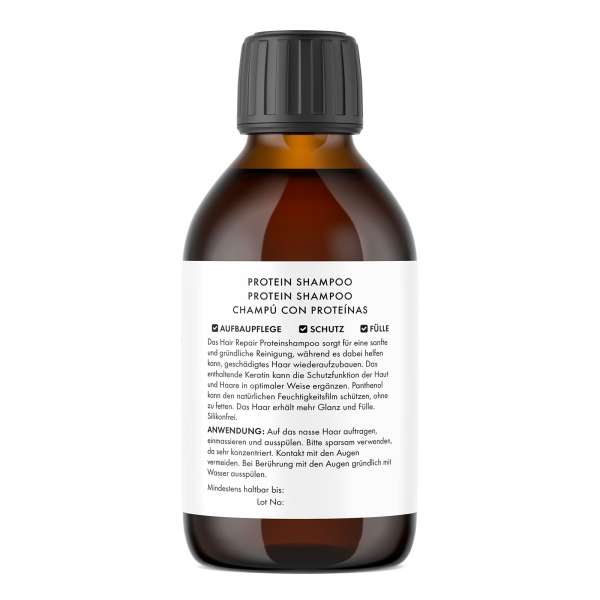 PureNature Protein Shampoo mit Keratin & Panthenol für Intensivpflege