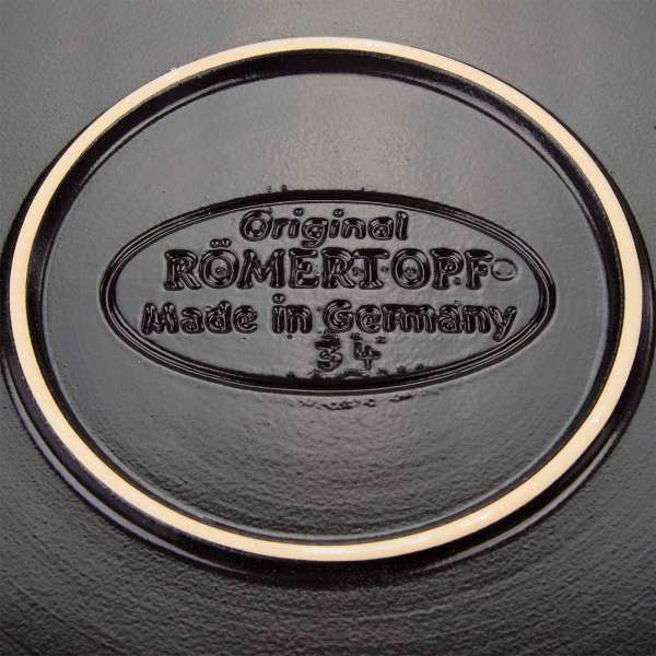 Römertopf BBQ Plancha - Grillplatte rund mit Stegen