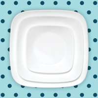 Vorschau: Corelle Glas Geschirr Set weiß - elegantes & langlebiges Design, 12-teilig Vorschau: Corelle Glas Geschirr Set weiß - elegantes & langlebiges Design, 12-teilig