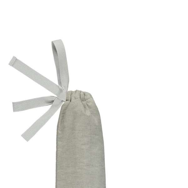 YUYU Wärmflasche mit Bezug aus Bio-Baumwolle, zwei Farben