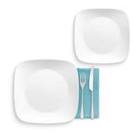 Vorschau: Corelle Speiseteller pure white: ideal als Campinggeschirr Vorschau: Corelle Speiseteller pure white: ideal als Campinggeschirr