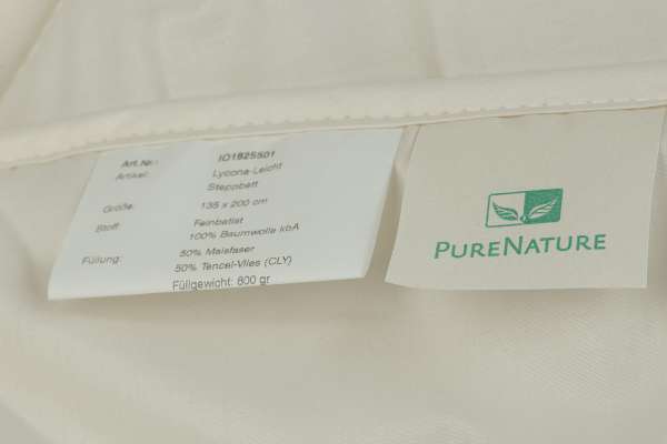 Leichte Sommerbettdecke: Lycona Decke leicht