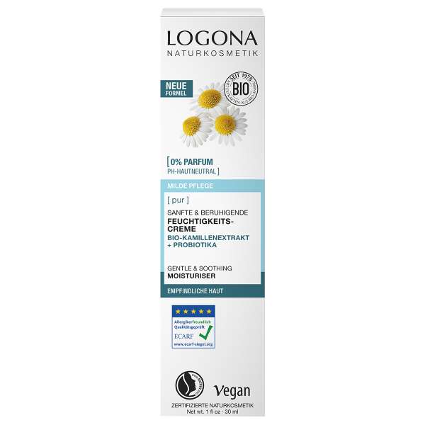 Logona Pur Feuchtigkeitscreme - PH neutral & duftfrei Logona Pur Feuchtigkeitscreme - PH neutral & duftfrei
