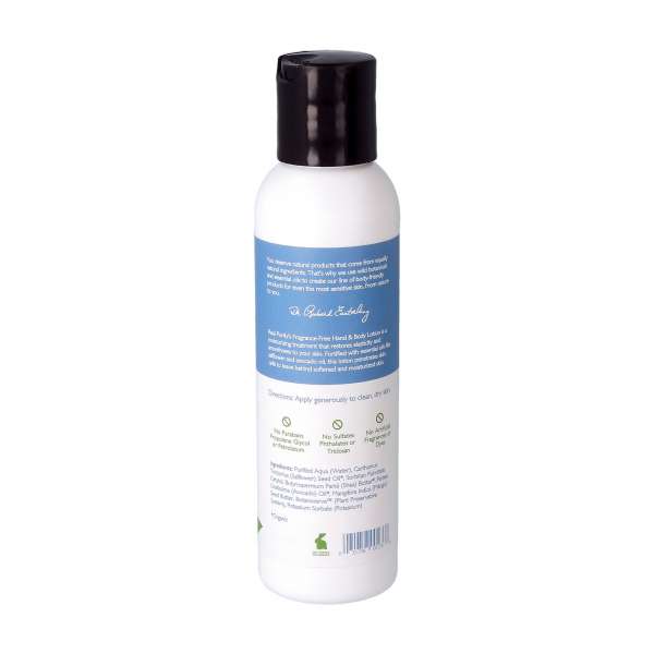 Real Purity Hand- und Bodylotion ohne Alkohol - duftfreie Komposition