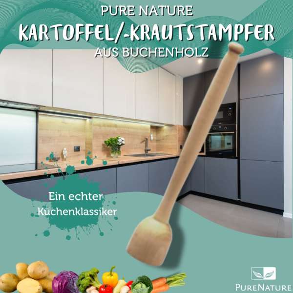 Kartoffelstampfer/Krautstampfer 30 cm