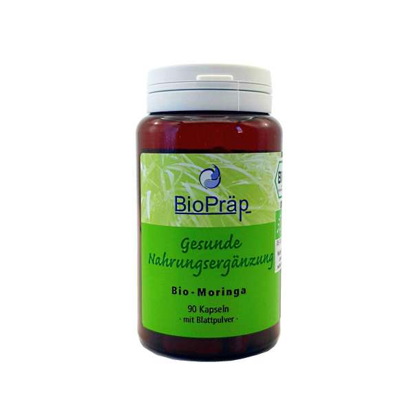 BioPräp Bio Moringa Kapseln kaufen, 90 Stück BioPräp Bio Moringa Kapseln kaufen, 90 Stück