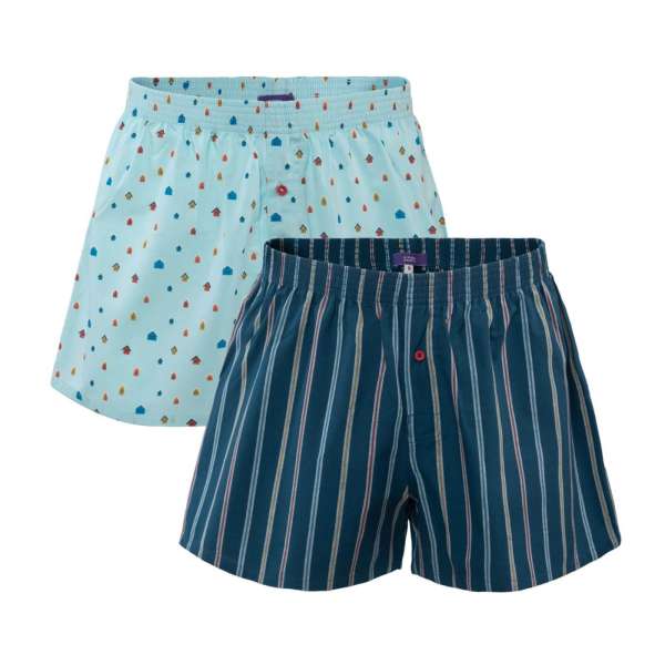 Living Crafts Boxershorts Herren Bio Baumwolle - 2er Set Living Crafts Boxershorts Herren Bio Baumwolle - 2er Set