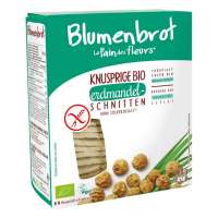 Blumenbrot Erdmandel: Nussiges Bio Knusperbrot glutenfrei Blumenbrot Erdmandel: Nussiges Bio Knusperbrot glutenfrei