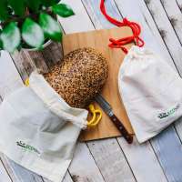 Vorschau: EcoYou Baumwollbeutel mit Kordelzug Set - für Obst, Gemüse & Brot Vorschau: EcoYou Baumwollbeutel mit Kordelzug Set - für Obst, Gemüse & Brot