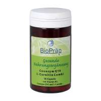 Vorschau: Coenzym Q10 L-Carnitin Combi von BioPräp online bestellen Vorschau: Coenzym Q10 L-Carnitin Combi von BioPräp online bestellen