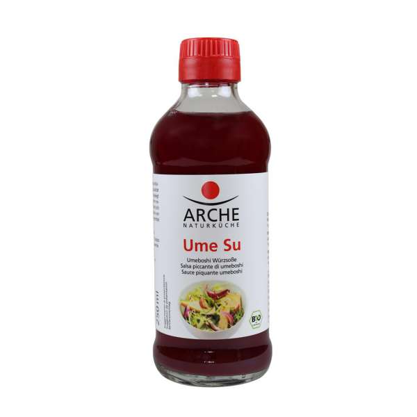 Ume Su Essig, die japanische Umeboshi Würze Ume Su Essig, die japanische Umeboshi Würze