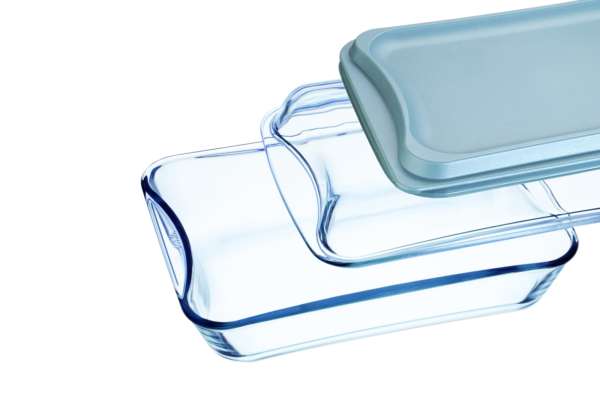 Simax Exclusive Brat- u. Backform: Borosilikatglas, 2 Deckel Simax Exclusive Brat- u. Backform: Borosilikatglas, 2 Deckel