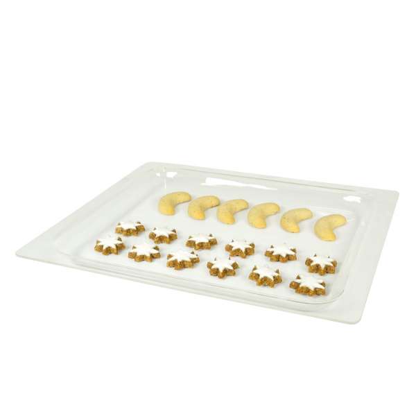 Backblech aus Glas: 450°C hitzebeständig - Glasbackschale Backblech aus Glas: 450°C hitzebeständig - Glasbackschale