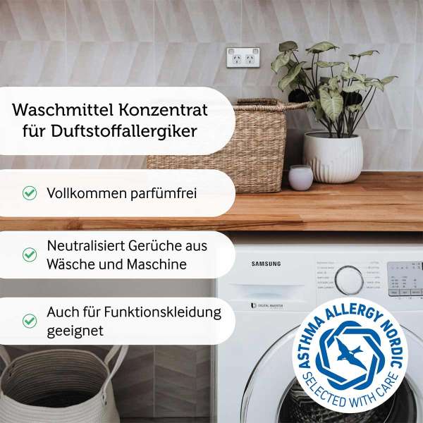 Biocool Waschmittel Pulver Konzentrat für Duftstoffallergiker