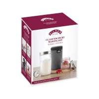 Joghurtbereiter ohne Strom von Kilner - Glas Set - Ohne Plastik Joghurtbereiter ohne Strom von Kilner - Glas Set - Ohne Plastik