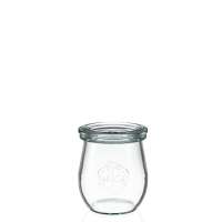 WECK Tulpenglas 200 ml mit Glasdeckel – 12 Stück