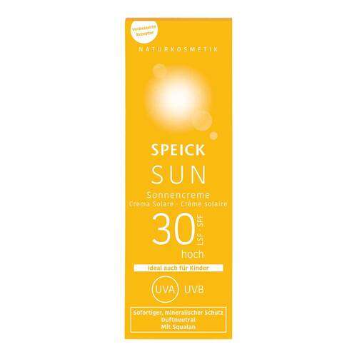 Speick Sun 30 - Sonnencreme ohne Mineralöl