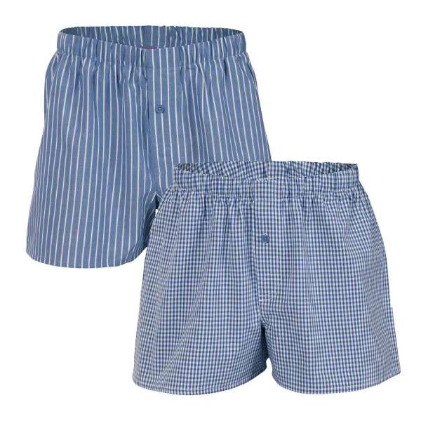 Living Crafts lockere Boxershorts im Doppelpack für Herren Living Crafts lockere Boxershorts im Doppelpack für Herren
