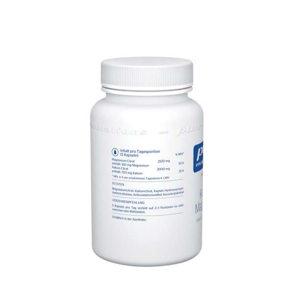 PURE Kalium-Magnesium, 90 Kapseln