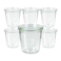 Weckgläser 290 ml - 6 Stück Sparpack - RR 80 mit Deckel Weckgläser 290 ml - 6 Stück Sparpack - RR 80 mit Deckel
