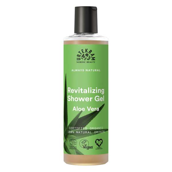 Urtekram Aloe Vera Duschgel - 100% Naturprodukt mit Vitamin E Urtekram Aloe Vera Duschgel - 100% Naturprodukt mit Vitamin E