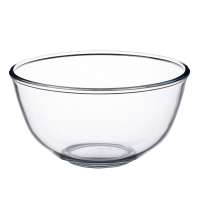 Rührschüssel aus Glas, hygienisch und hitzebeständig Rührschüssel aus Glas, hygienisch und hitzebeständig