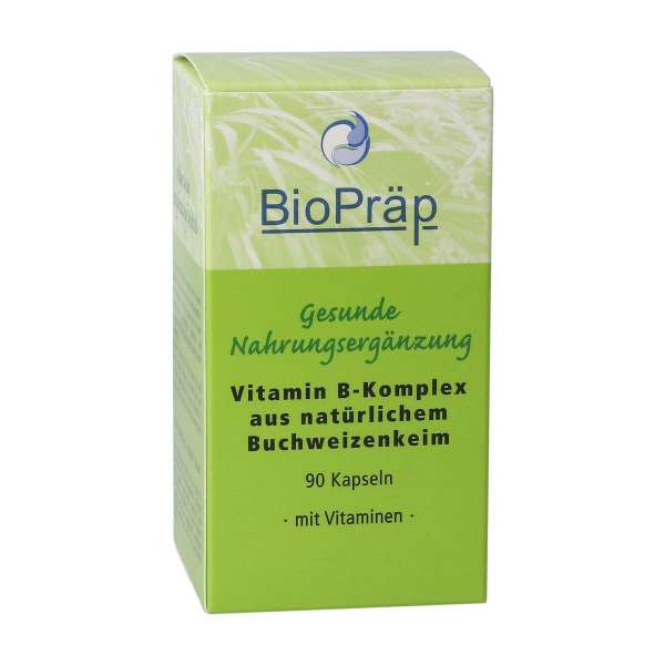 BioPräp Vitamin B Komplex pflanzlich aus Buchweizen hergestellt BioPräp Vitamin B Komplex pflanzlich aus Buchweizen hergestellt