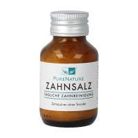 PureNature Zahnsalz ohne Fluoride für eine gründliche Mundhygiene PureNature Zahnsalz ohne Fluoride für eine gründliche Mundhygiene