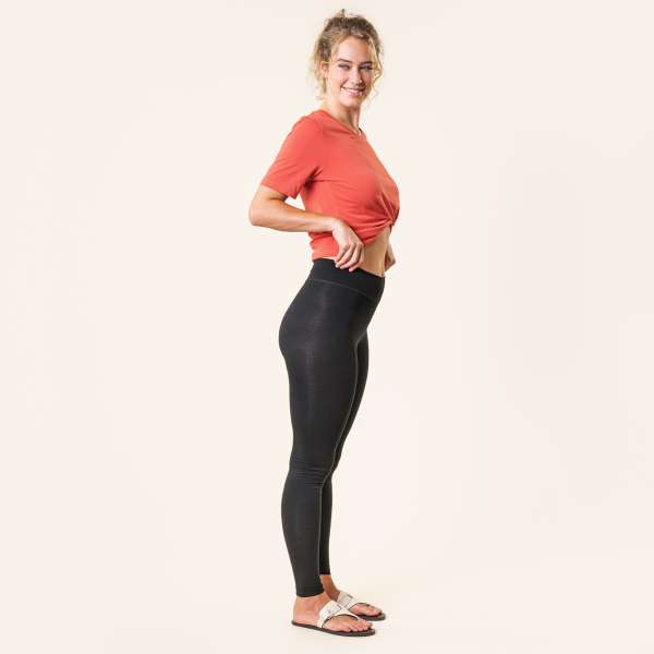 Living Crafts Damen Leggings Lisa aus Bio-Baumwolle