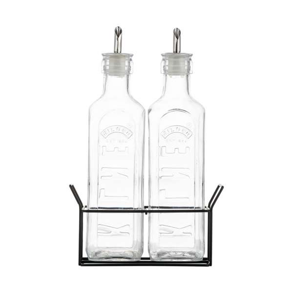 Kilner Essig Öl Flaschen Set - zum attraktiven Servieren