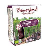 Blumenbrot Schwarzer Reis: Knuspriges Brot ohne Gluten und Hefe Blumenbrot Schwarzer Reis: Knuspriges Brot ohne Gluten und Hefe