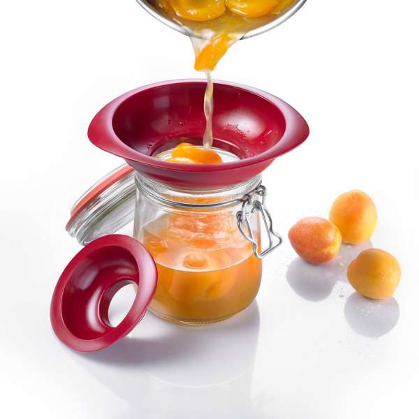 Westmark Einmachtrichter Twix in Rot