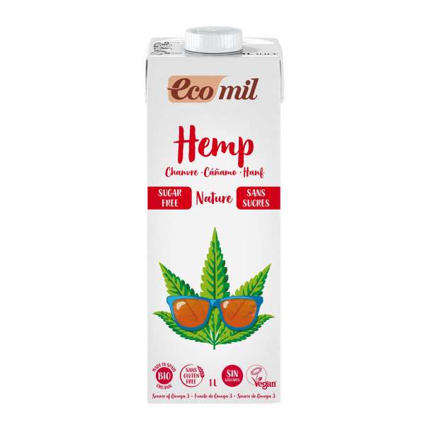 Hanfdrink ohne Zuckerzusatz, laktosefrei, glutenfrei & vegan Hanfdrink ohne Zuckerzusatz, laktosefrei, glutenfrei & vegan